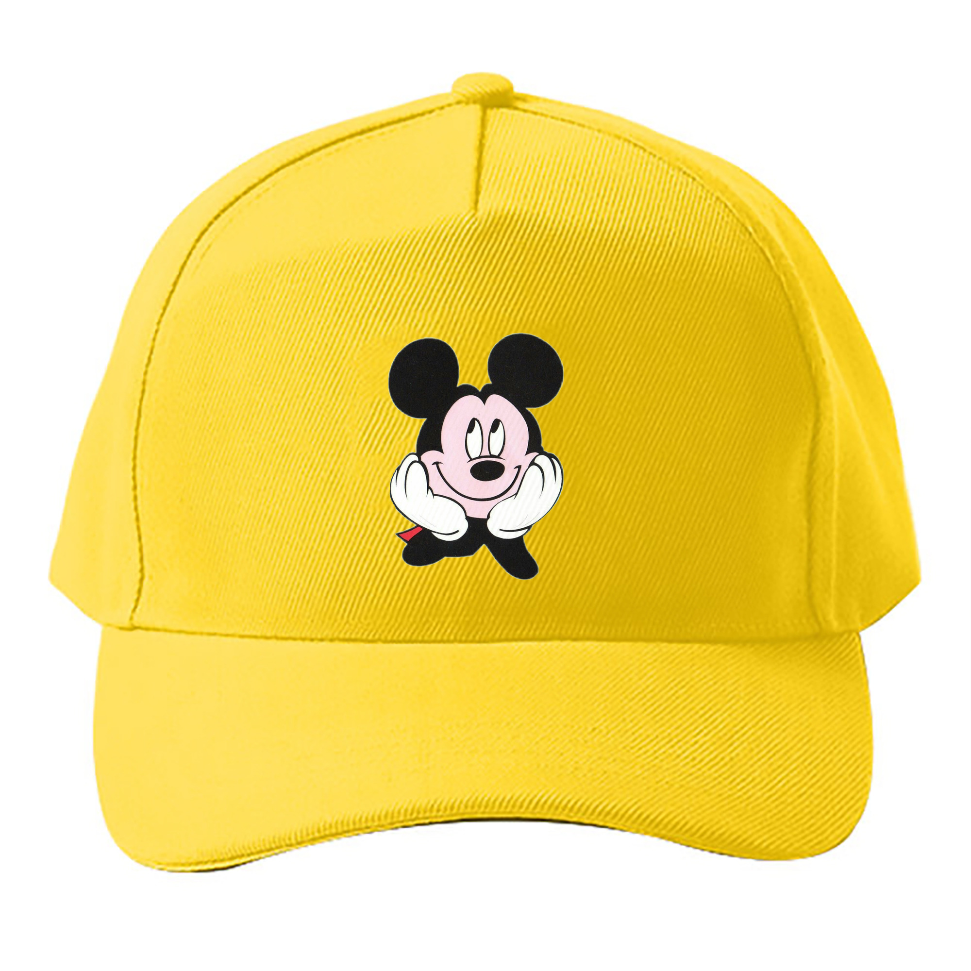 （画像用） ミッキーマウス Mickey Mouse ベースボールキャップ 綿100％ 男女兼用 帽子 スポーツ